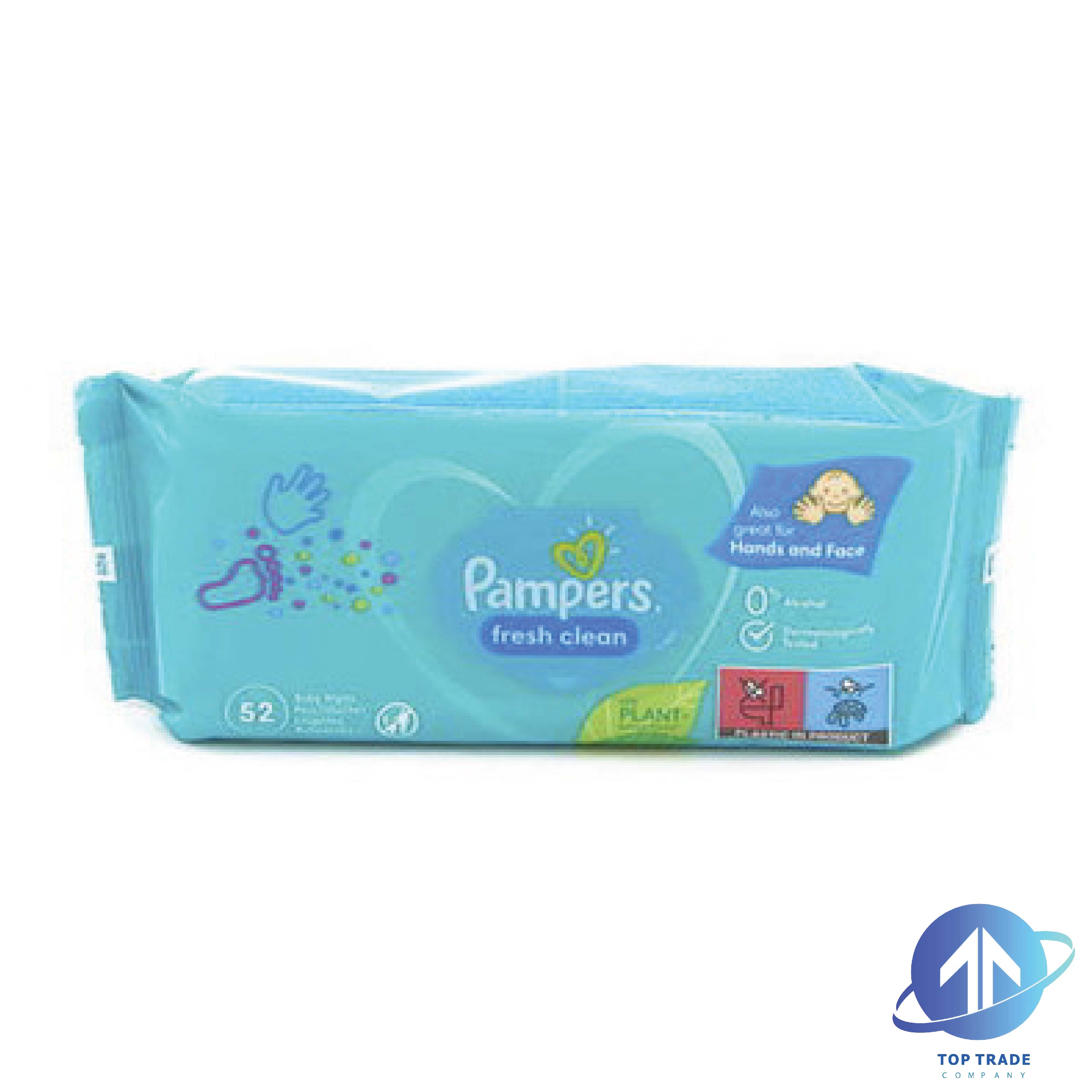 Pampers baby wipes 52pc Fresh Clean